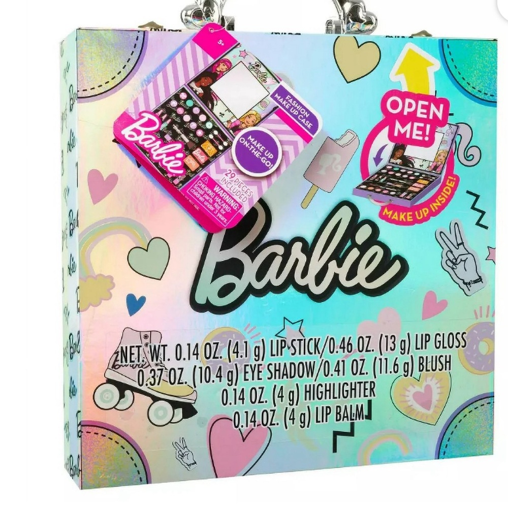 💛🌼NIB Barbie Fashion Makeup Case - Exclusive